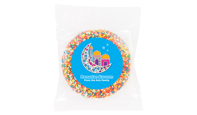Fun Blue Eid Personalised Giant Freckle