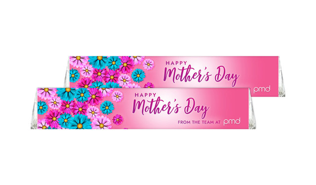Gerberas Personalised Toblerone Mother's Day Chocolates 50g