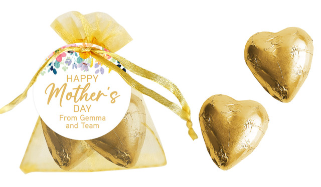 Colourful Florals Mother's Day Organza Bag
