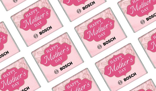 Rose Gold And Pink Mother's Day Custom Mini Chocolates