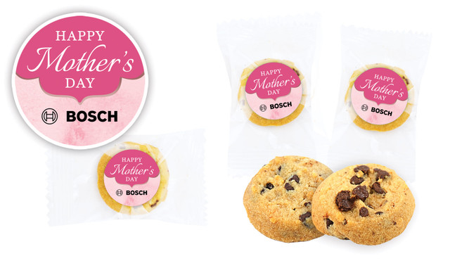 Rose Gold And Pink Mothers Day Personalised Cookie 5g