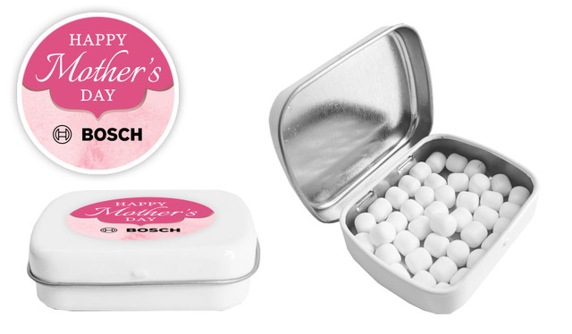 Rose Gold And Pink Mothers Day Personalised Mint Tins
