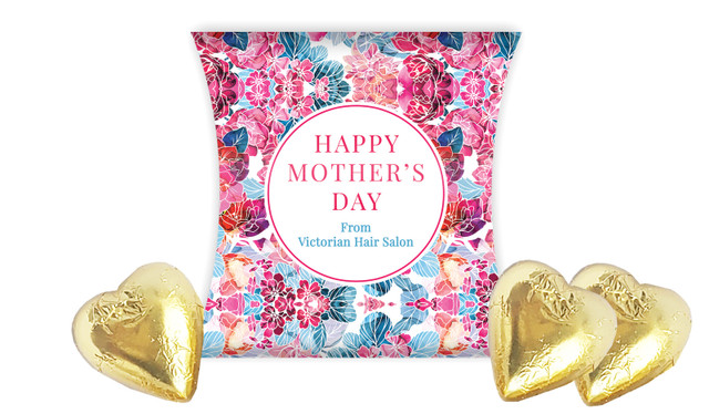 Seamless Floral Mothers Day Personalised Pillow Boxes