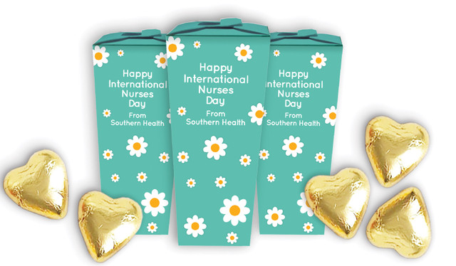 Daisy International Nurses Day Personalised Chocaboxes
