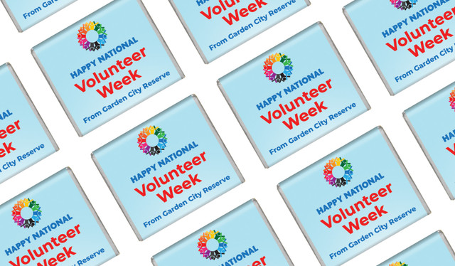 Rainbow Peoples Volunteer Week Personalised Mini Chocolates
