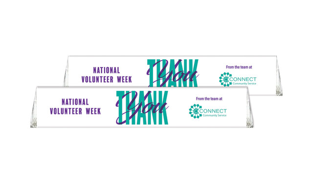 Thank You Volunteer Week Personalised Toblerone 50g