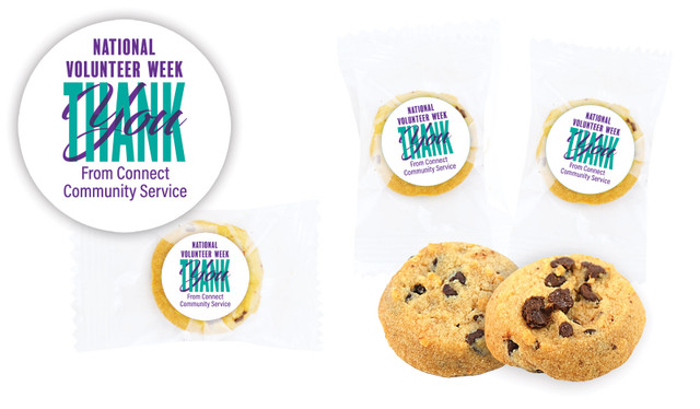Thank You National Volunteer Week Bite-Size Cookie 5g