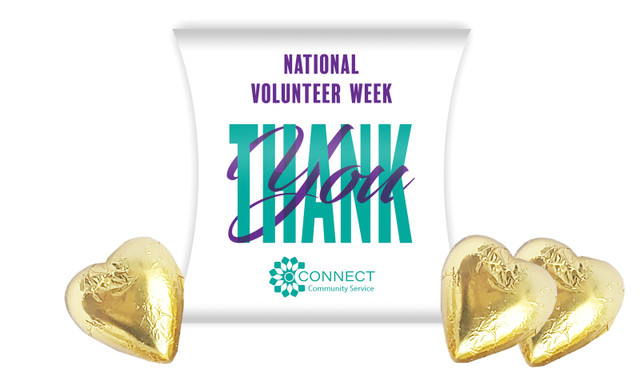 Thank You National Volunteer Week Personalised Pillow Boxes