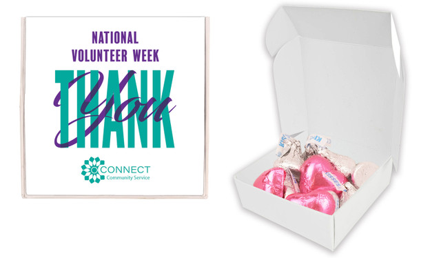 Thank You Volunteer Week Hugs And Kisses Box