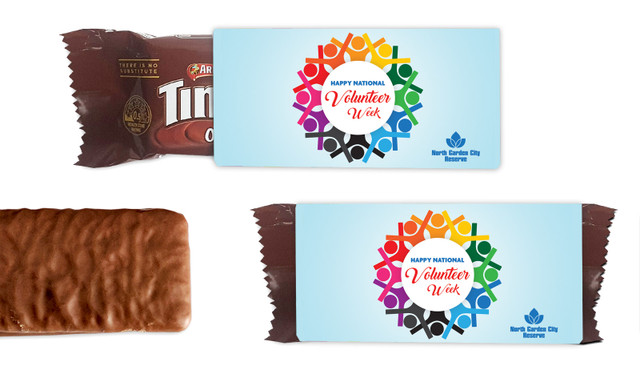 Rainbow People Volunteer Week Individual TimTam TM (Box Of 150)