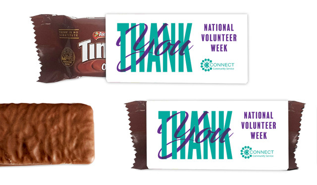 Thank You Volunteer Week Individual TimTam TM (Box Of 150)