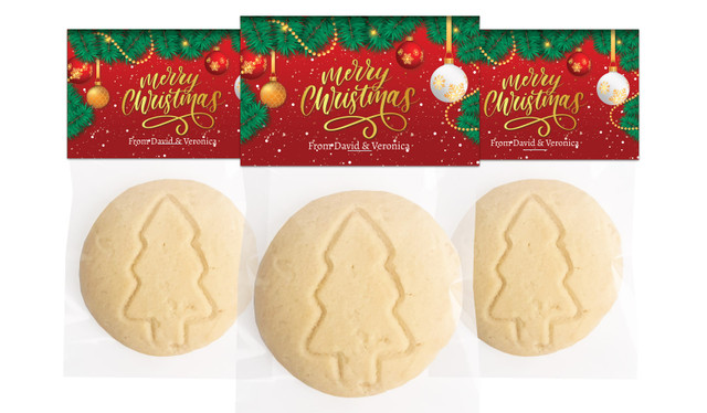 Branded Large 10cm Christmas Cookie