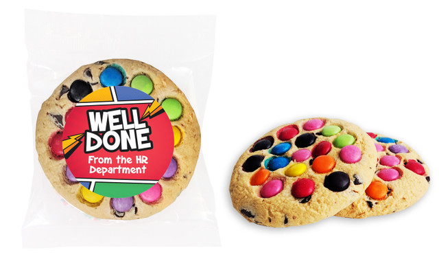 Large 7cm Personalised Smartie Cookie