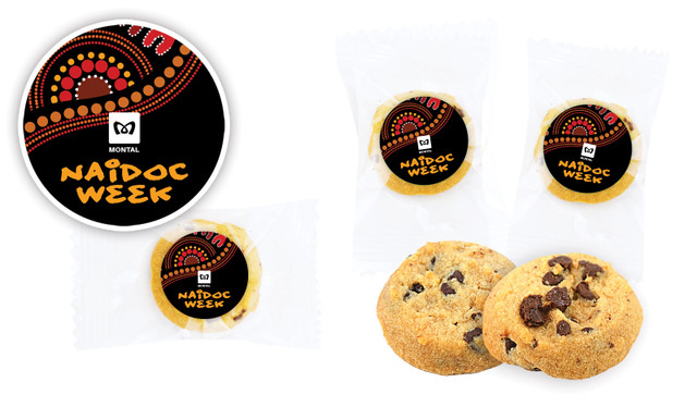 Earth Colours National NAIDOC Week Bite-Size Cookie 5g