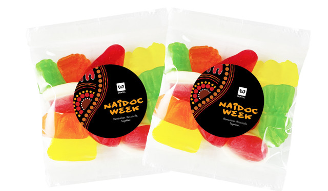 Earth Colours National NAIDOC Week Personalised Lolly Bag
