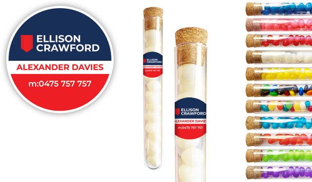 Real Estate Branded Test Tubes