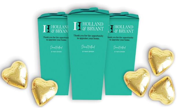 Real Estate Branded Chocaboxes With Optional Filling