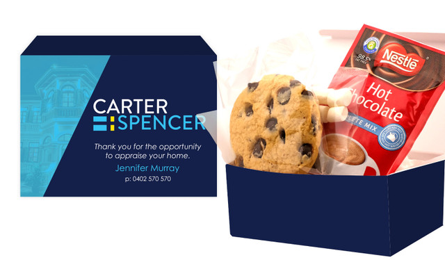 Branded Real Estate Hot Chocolate Morning Tea Kit