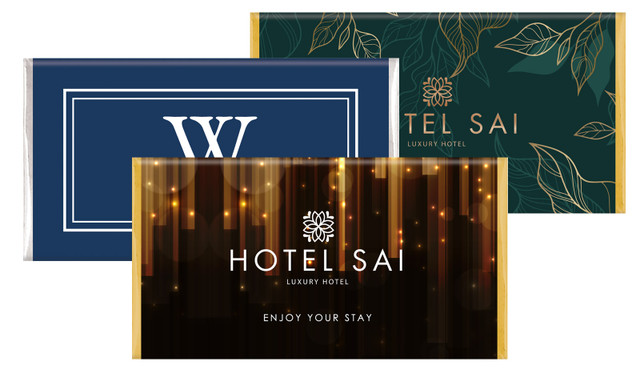 Branded Hotel Chocolate Bars