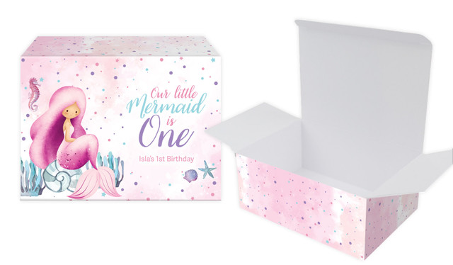 Oneder The Sea Personalised 1st Birthday Tuck Box