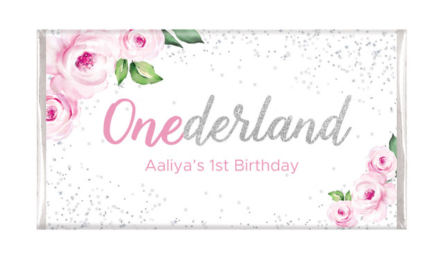 Onederful Personalised 1st Birthday Chocolate Bars