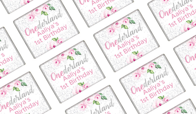 Onederful Personalised 1st Birthday Mini Chocolates