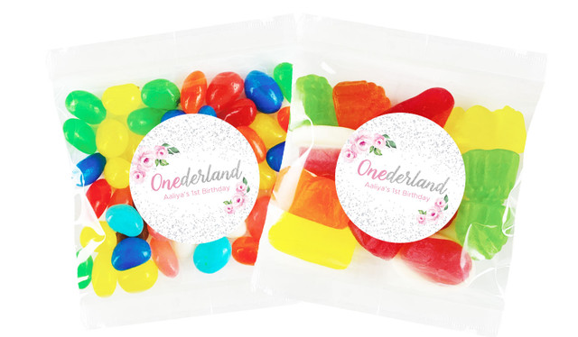 Onederland Personalised 1st Birthday Lolly Bag (Choice Of Fillings)