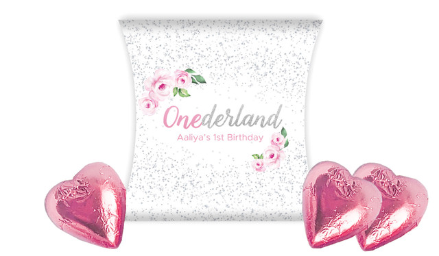 Onederful Personalised 1st Birthday Party Pillow Boxes