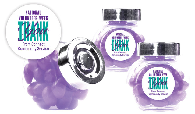 Thank You Volunteers Week Mini Candy Jar