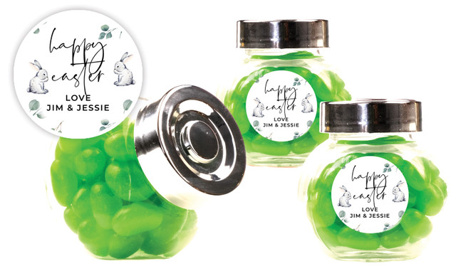 Eucalypt Easter Custom Mini Candy Jar