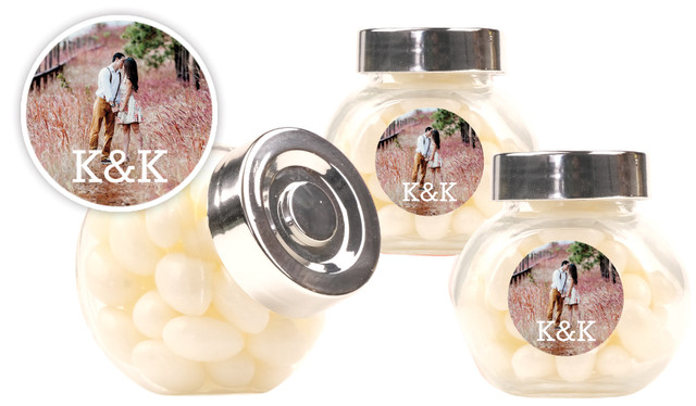 All You Need Is Love Engagement Personalised Mini Candy Jar