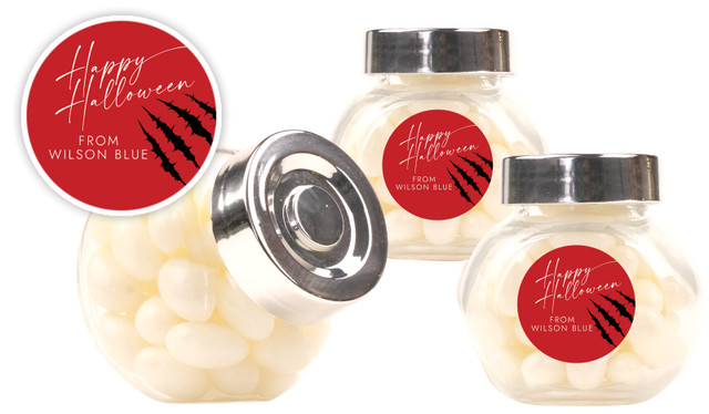 Slash Halloween Personalised Mini Candy Jar
