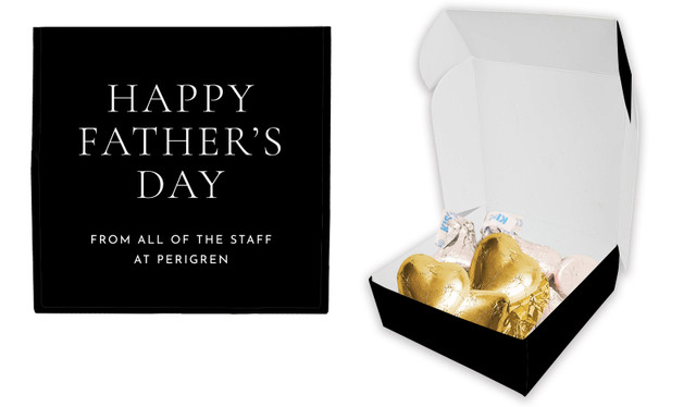 Black Fathers Day Personalised Hugs And Kisses Box
