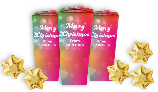 Gleaming Christmas Personalised Chocabox