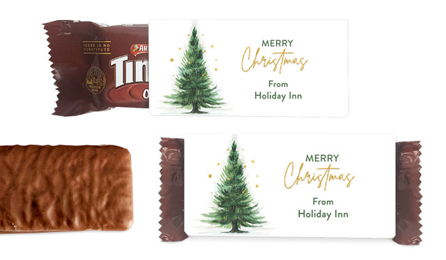 Simple Spruce Christmas Individual TimTam TM (Box Of 150)