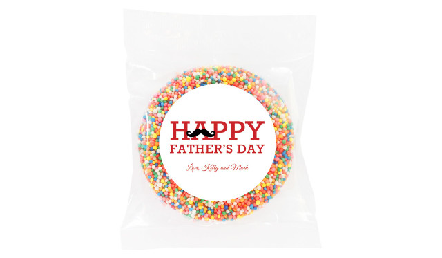 Moustache Father's Day Personalised Giant Freckle