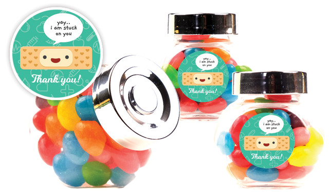 Happy Band Aid International Nurses Day Personalised Mini Candy Jar