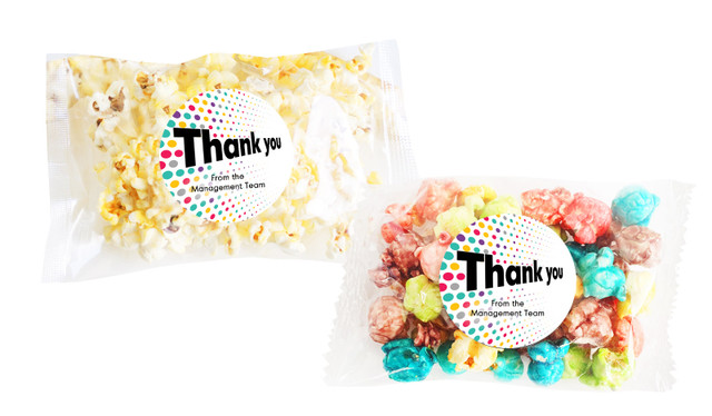 Dynamic Dots Personalised Popcorn Bag