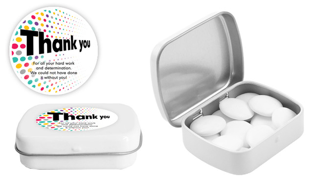 Dynamic Dots Personalised Mint Tins