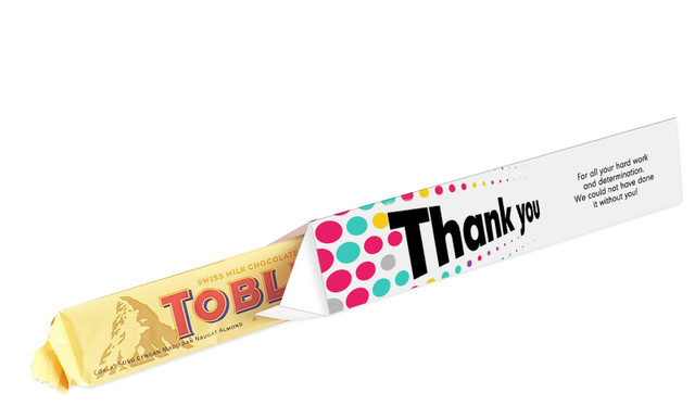 Dynamic Dots Toblerone Bar In A Box