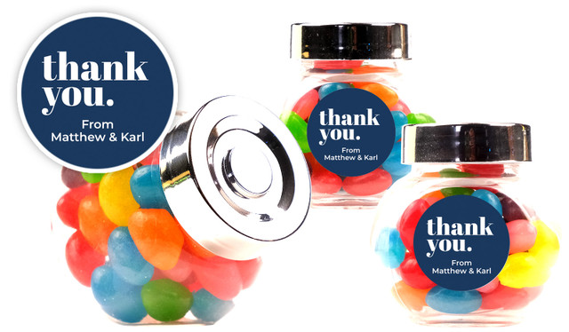 Bold Personalised Mini Candy Jar