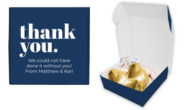 Bold Personalised Hugs And Kisses Box