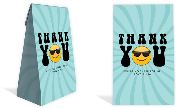 Emoji Personalised Gusset Favour Bag