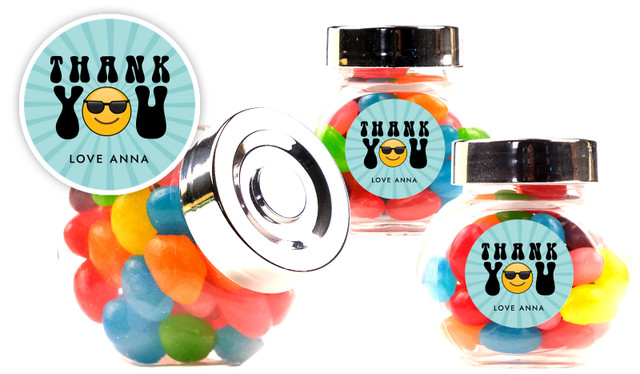 Emoji Personalised Mini Candy Jar