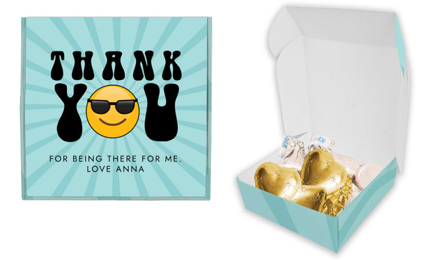 Emoji Personalised Hugs And Kisses Box