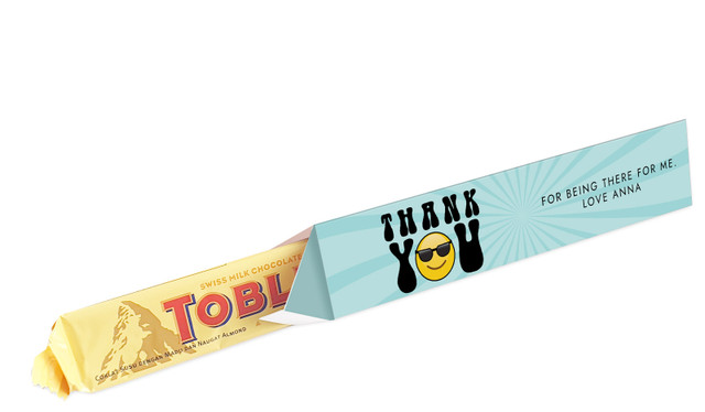 Emoji Toblerone Bar In A Box