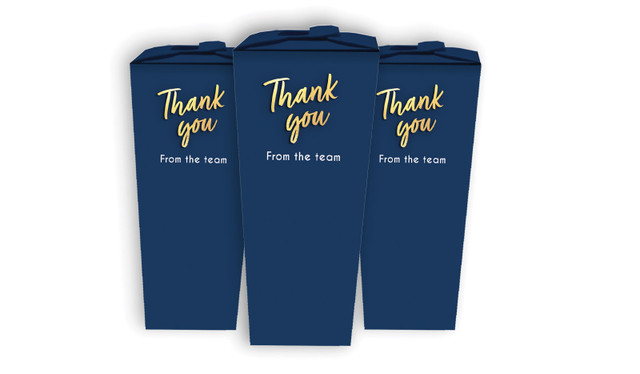 Golden Personalised Chocaboxes