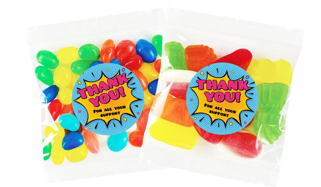 Starburst Personalised Lolly Bag