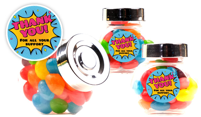 Starburst Personalised Mini Candy Jar