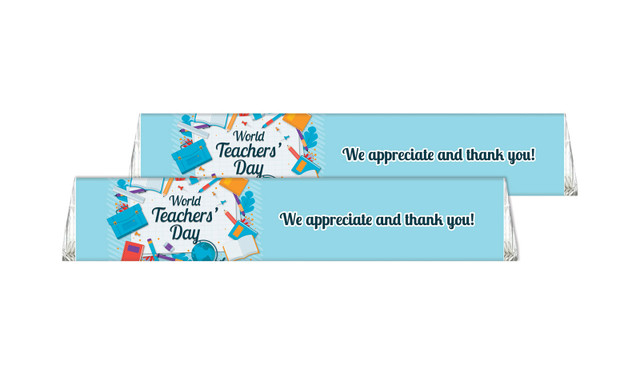 Books Teachers Day Personalised Toblerone Chocolates 50g